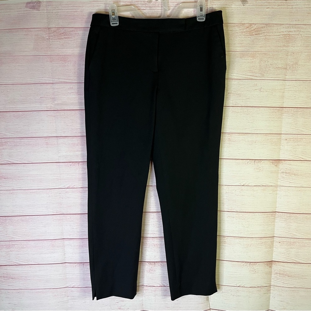 White House Black Market Black Slim Leg Pants Size 8R